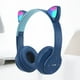 thumbnail image 3 of Btafrte Gaming Headset Cat Ear Over-Ear Stereo Bass para PC (Azul oscuro), 3 of 5
