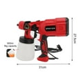 PaintSprayerSpray Gun Airless Electric 550W Home/Outdoor Wall Fence