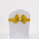 thumbnail image 3 of Funda de silla con lazo y respaldo de silla Decoración flores decorativas, 3 of 4