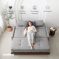 thumbnail image 3 of Sofá Cama Easy Living Floid Gris Claro, 3 of 6