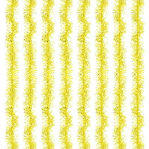 Uxcell 5Ft Feather Boa, 8 Pcs Artificial Fluffy Feather Boas Party Decorations for DIY Crafts, Wedding Costume, Christmas, Concert, Halloween, Home Decor, Yellow