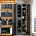 thumbnail image 3 of Librero Organizador Modernos 8 Capas Con Led Y 4 Puertas, 3 of 11