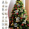 thumbnail image 5 of Christmas Shiny Angel & 26 Letters Pendants, Christmas Tree Pendants, Christmas 26 Letter Decoration, Christmas Decoration, 5 of 9