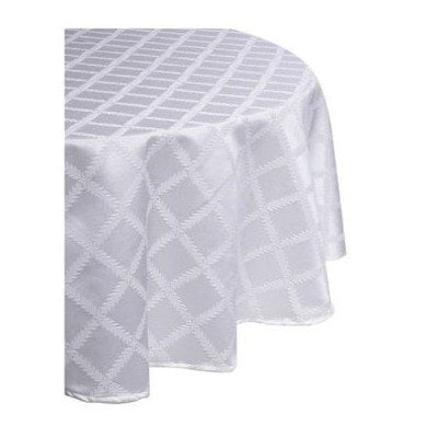oval tablecloth lenox inch laurel leaf