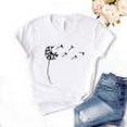 thumbnail image 1 of Hauts pour Femmes Hauts d'Été pour Femmes 2023 T-Shirts à Manches Courtes Imprimé Léopard Col Rond Blouse Blanc m, 1 of 3