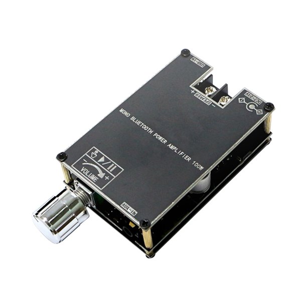 Módulo de Placa Amplificadora de Audio Bluetooth de 100 W, Placa Amplificadora de Potencia Monodigital con para Cine en Casa, 1 Juego