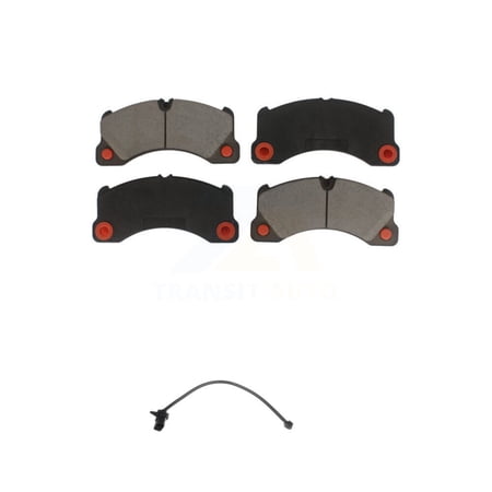 CMX Front Ceramic Disc Brake Pads and Wear Sensors Kit for Car Porsche Macan KCW-100477