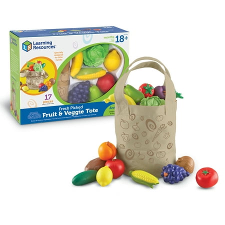 UPC 765023097221 product image for Learning Resources New Sprouts Fresh Picked Fruit & Veggie - 17 Pieces  Boys and | upcitemdb.com