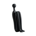 thumbnail image 5 of QSTDGVPW Abstract Figure Sculpture Ceramic for Cabinet Dining Table Table Centerpiece Black, 5 of 9
