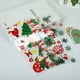 thumbnail image 4 of Matsuzay Bolsa de dulces de Navidad de 50 Uds., bolsa de embalaje de dulces de galletas, regalo de fiesta de Navidad multicolor, copo de nieve de Navidad, Kits de decoración para fiestas Papá Noel Matsuzay HA001583-02, 4 of 6