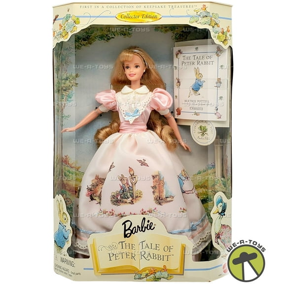 The Tale of Peter Rabbit Barbie Doll Collector Edition 1997 Mattel 19360