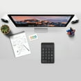 thumbnail image 3 of Wireless Number Pad, TSV Numeric Keypad Numpad, 18 Keys Financial Accounting Number Keyboard Extension for Data Entry in Excel for Laptop, PC, Desktop, Surface Pro, Notebook, 3 of 9