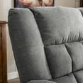 thumbnail image 5 of HYSpacerX Power Lift Recliner Chair with Massage, Heat, Lay Flat Assist Recliner with Side Pocket for Living Room, Grey, 5 of 8