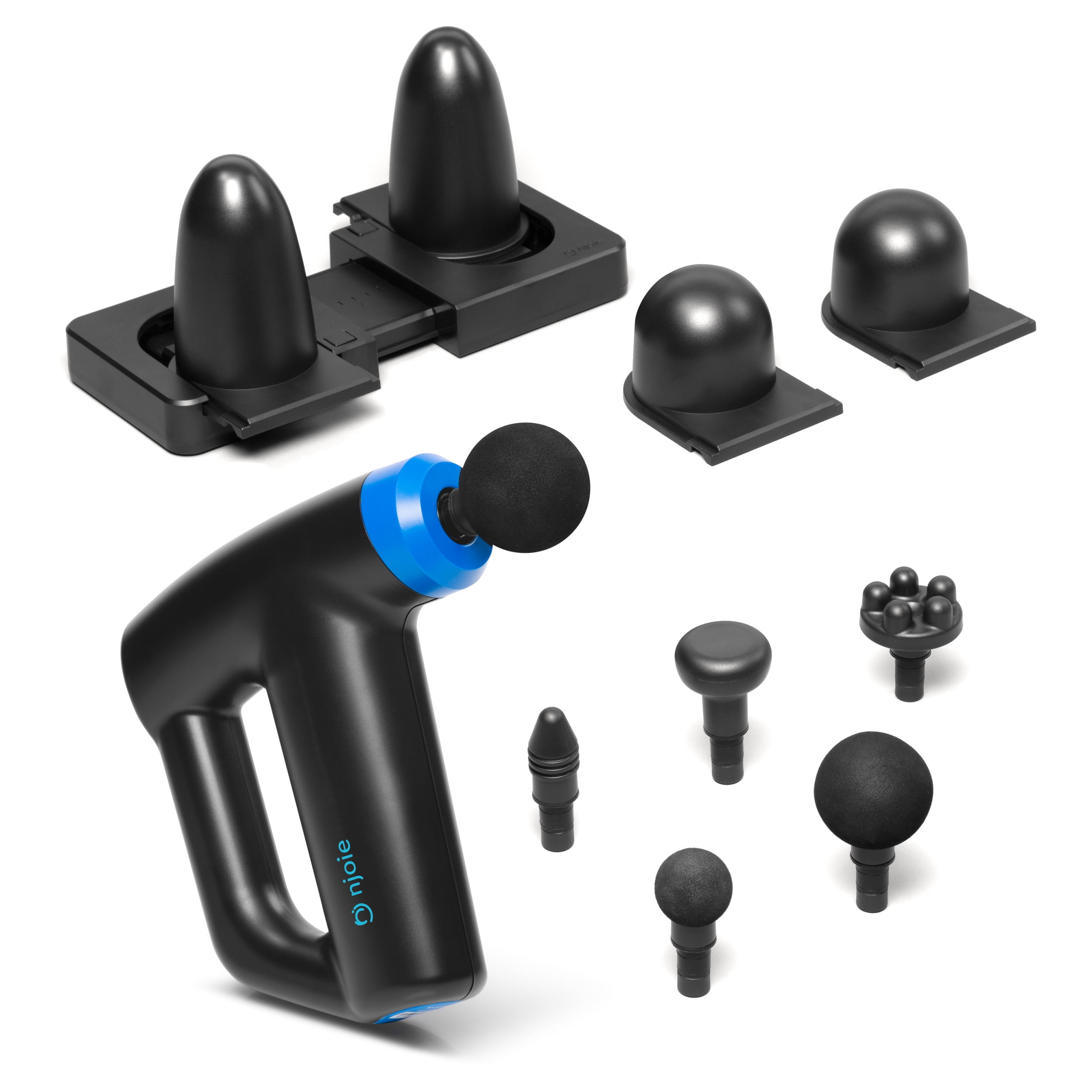 NFORCE Handheld Rechargeable Electric Percussion Massage Gun By enjoie