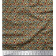 thumbnail image 1 of Soimoi Cotton Voile Fabric Scientific Lab Equipments Education Theme Printed Craft Fabric by The Yard 42 Inch Wide, 1 of 1