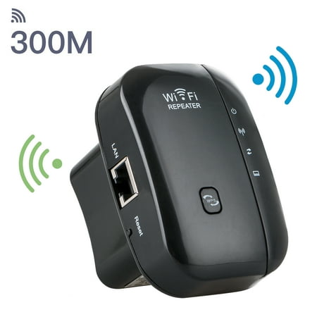 Mini WiFi Repeater, Range Extender Wireless 300Mbps Access Point 2.4GHz High Speed Network Ap/Repeater Modes, with Ethernet Port WiFi Signal Internet Booster Compatible with Alexas, US (Best Internet Speed Booster App For Android)