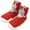 Red, variant on Baby Shoes Toddler Boys Girls First Walking Socks Shoes Non-Skid Slipper Indoor Floor Sneakers for Unisex Newborn Infants