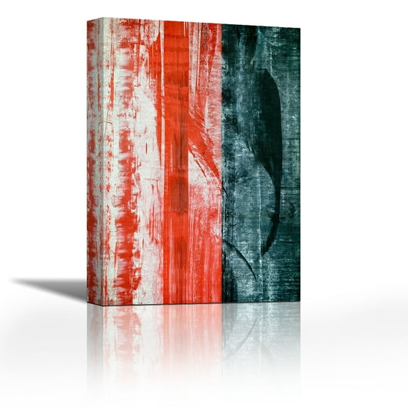 Half Way Through - Contemporary Fine Art Giclee on Canvas Gallery Wrap - wall décor - Art painting - 18 x 27 Inch - Ready to Hang