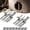20pc, variant on Drywall Repair Clips Kit with Screws,Stainless Steel Wall Patch Fasteners for 1/2" and 5/8" Panels,10/20/40/60PCS Sheetrock Hole Repair Patch Fasteners,for Hole Repair & DIY Home Improvement (20pc)