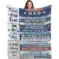 thumbnail image 1 of LHSHID Gifts for papa papa Birthday Gifts papa Gifts from Grandkids papa Gifts Father Birthday Gifts Dad Gifts for Birthday Thanksgiving Xmas Presents Grandpa Blanket 60"x80", 1 of 6