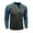 #058-Dark Gray, variant on Donemore Men's Color Block Button-Up Long Sleeve Raglan T-Shirt Knit Cotton Casual Top