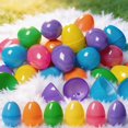 thumbnail image 4 of Huevos de Pascua QPCMV de plástico con bisagra de 6 cm, paquete de 36, 4 of 7