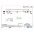 thumbnail image 2 of Cable coaxial RG58/AU CableWholesale con conectores BNC Negro, 2 of 2