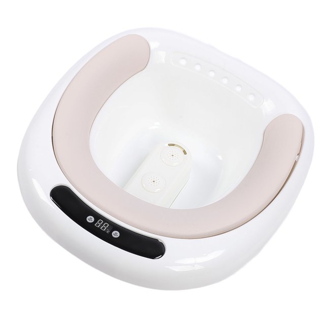 Electric Sitz Bath, Double Water Column Electric Sitz Bath Tub 1500ml Back Drain Hole for Home Bathroom