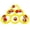 Yellow#725-316, variant on EVA Floating Pool Ring Toss Game Set Combo Foam Pool Floats with 10 Colorful Tossing Balls Toss Game Swimming Party Toys Accessories for Family Par Dive Rings - 12.52" x 11.30" Red