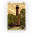 thumbnail image 2 of Outer Banks, North Carolina, Currituck Beach Lighthouse (12x18 Wall Art Poster, Room Decor), 2 of 3