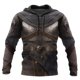 thumbnail image 3 of Sudadera con capucha de los Caballeros Templarios para hombre, con estampado 3D, de gran tamaño, estilo Harajuku, chaqueta holgada, jersey informal, ropa de calle con capucha, 3 of 5
