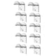 thumbnail image 1 of 10 ganchos adhesivos transparentes para sombreros, perchas modernas para gorras de béisbol. Ehuebsd Libre de BPA, 1 of 3