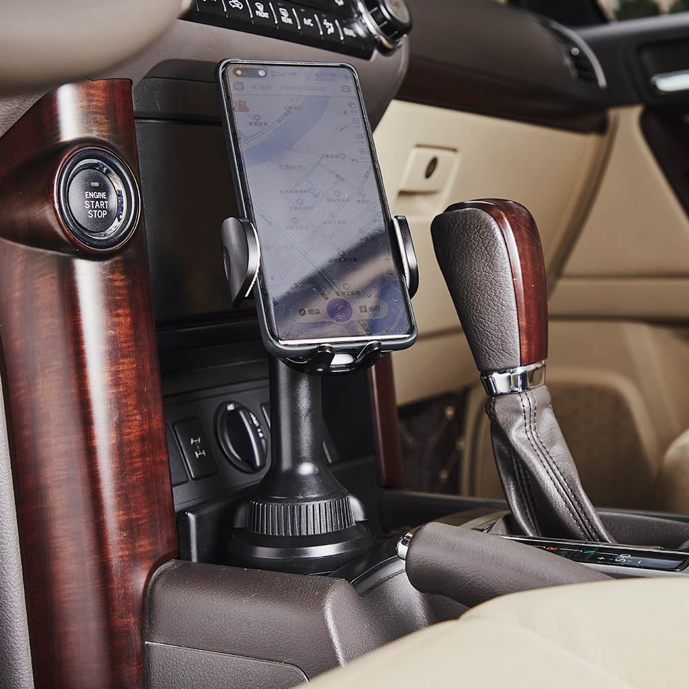 APPS2Car Stable Cup Holder Car Phone Mount With Extension Arm for Car