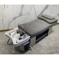 thumbnail image 1 of Hair salon shampoo bed hair salon Thai flat massage bed ceramic basin fumigation bed with water circulation My Lux Decor Round, 1 of 5