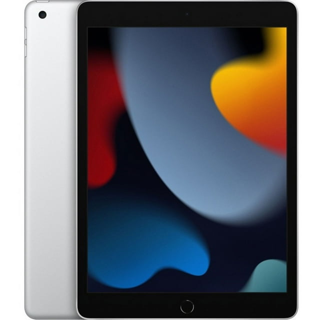 Open Box - Apple iPad (9th Generation) with WiFi 10.2" Tablet - Silver (Apple A13 Bionic / 3 GB RAM / 64 GB eMMC / MacOS)