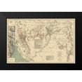 thumbnail image 2 of US War Dept 18x13 Black Modern Framed Museum Art Print Titled - Utah Territory - US War Dept 1860, 2 of 5