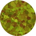 thumbnail image 1 of Ahgly Company Machine Washable Indoor Round Transitional Pistachio Green Area Rugs, 5' Round, 1 of 7