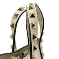 thumbnail image 5 of Pre-Owned Valentino Garavani Rockstud Women's Handbag Leather White (Good), 5 of 9