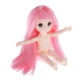 thumbnail image 5 of 1/6 Muñeca Articulada de Bola Flexible 13 Articulaciones Cuerpo Femenino Desnudo Muñeca de 16cm con 3D Y Peluca para Muñecas DIY Cabello rosado con flequillo, 5 of 9