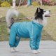 thumbnail image 3 of Chubasquero para perros grandes, impermeable amarillo con capucha, que cubre todo el cuerpoLake Blue Male Dog8XL, 3 of 5
