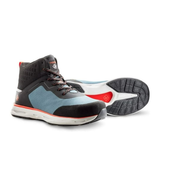 Chaussure de Sécurité Sportive Unisexe Terra Lites MID TR0A4NRTFR0 Approuvée pour Hommes - Bleu/rouge Bleu/rouge 4
