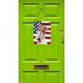 thumbnail image 2 of Carolines Treasures SC9628DS1216 Wire Fox Terrier with American Flag USA Wall or Door Hanging Prints 12x16 multicolor, 2 of 2
