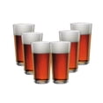 thumbnail image 1 of Set 6 Vasos De Vidrio Grueso Liso Bormioli. Modelo Sestrerie, Vasos para Bebidas Frescas y Coctelería, Capacidad 600 Ml, 1 of 9