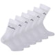 thumbnail image 1 of Diadora Calcetines Unisex, Paquete de 6 - Calcetines Deportivos, Algodón, Logotipo, color sólido Blanco 39-42, 1 of 3