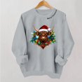 thumbnail image 5 of Asgosdo Women Christmas Sweatshirts Long Sleeve Graphic Print Tops Casual Warm Xmas Holiday Winter Shirts, 5 of 6