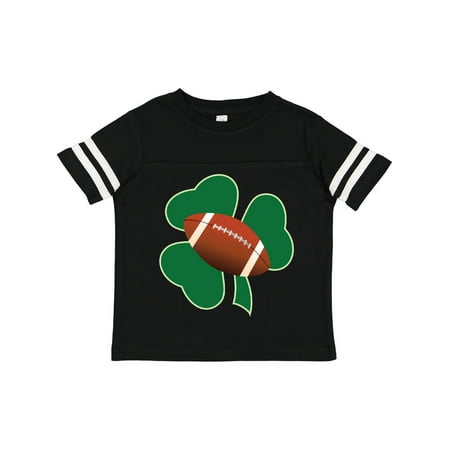 

Inktastic St Patricks Day Football Gift Toddler Boy or Toddler Girl T-Shirt