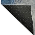 thumbnail image 5 of Addison Rugs Chantille Indoor/Outdoor Contemporary Abstract Blue Machine Washable Rectangle Rug, 5' x 7'6", 5 of 8