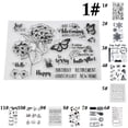 thumbnail image 2 of Clear Stamp DIY Transparent Assorted Patterns Silicone Stamp Decorative Stamp, 2 of 4