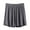 Grey, variant on Yubnlvae Plus Size Paperbag Waist Shorts - Women's Summer Elastic Waist Shorts, Trendy Wide Leg Design for Curvy Figures (Black | L)