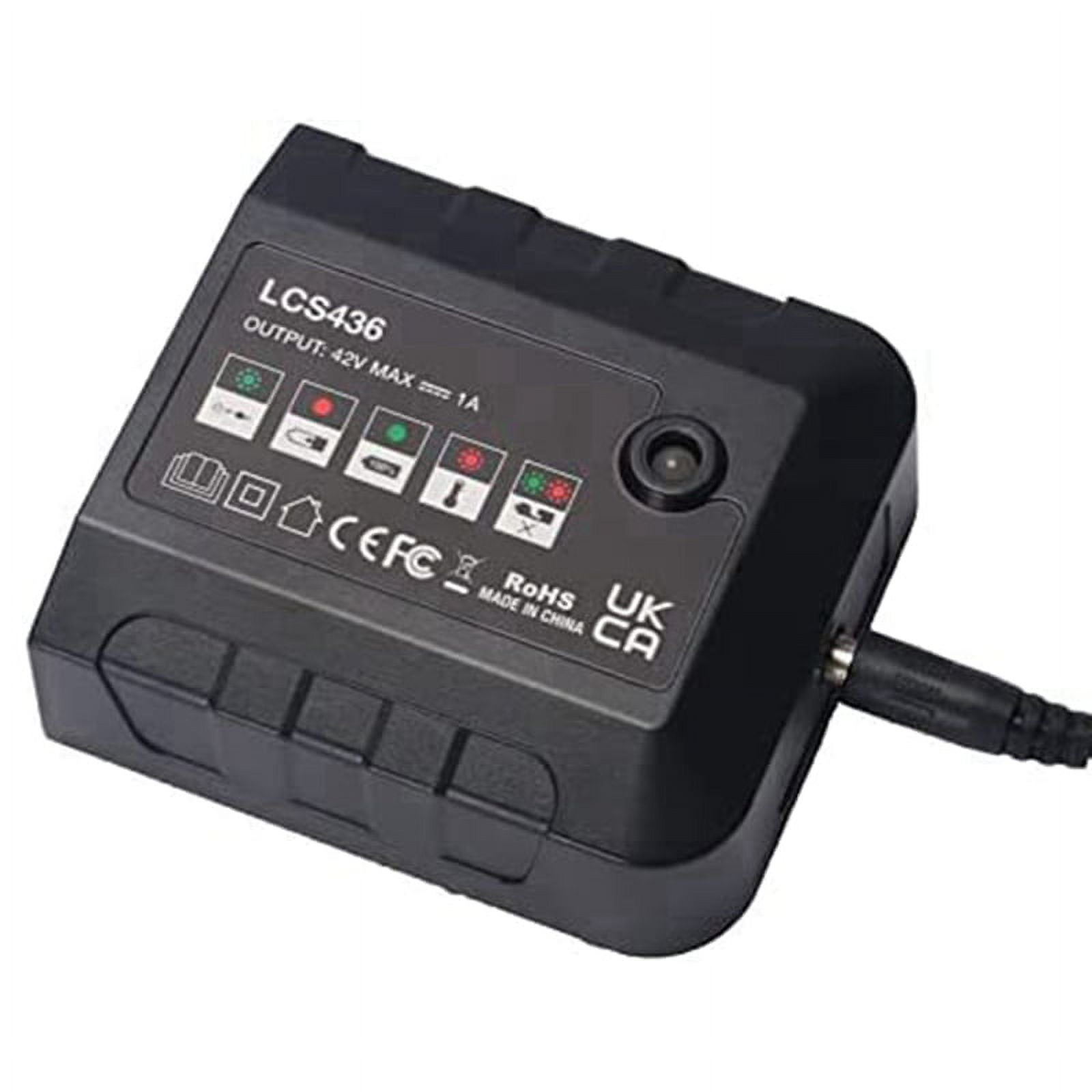 LCS436 LCS36 LCS40 Battery Fast Charger For Black Decker 36V 40V Max  lithium ion Battery LBX1540 LBX2040 LBX2540 LBXR36 LBXR2036